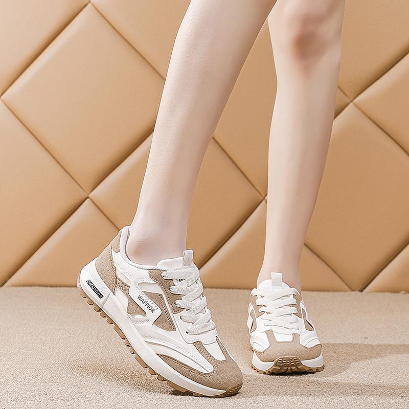 2025 New Autumn Korean Version Versatile Casual Shoes Women's Niche Retro Student Forrest Gump Shoes Fashion Running Sneakers