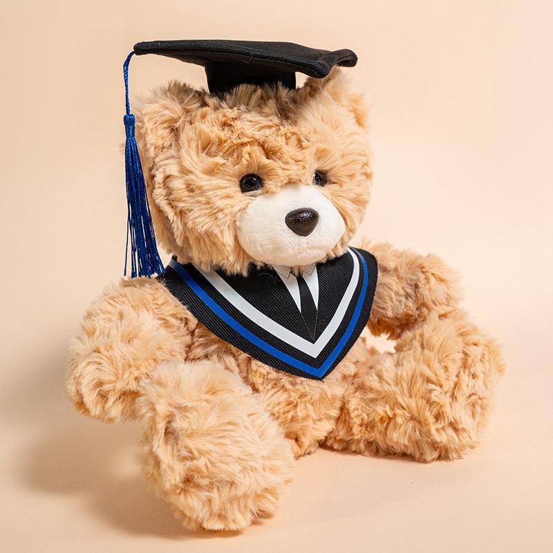 Capybara Graduation Plush Toy With Pp Cotton Filling For Commemorative Gift And Collectors Souvenir
