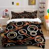 HD Luxury Chain Belt Print Bedding Set Duvet Cover 1 Duvet Cover 2 Pillowcases Adult and Children Bedding Set Luxury for Gifts