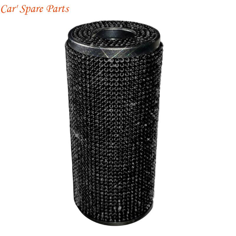 Y4UA Rhinestones Tissue Box Multifunction & Easy to Install Car Tissue Dispenser for Car