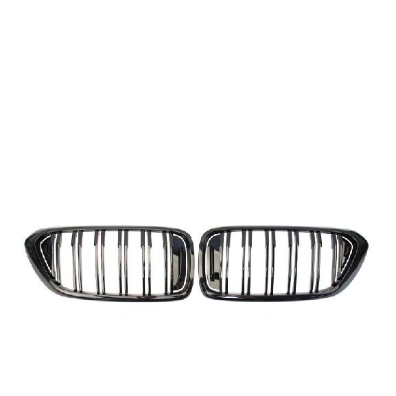 Car Front Kidney Grille Hood Racing Grill For BMW 6-Series GT G32 2018-2020 Double Slat Grills ABS