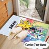 Custom Name Rug Pika Carpet Game rug Area Rug Suitable for Kitchens, Homes, Offices, Living Rooms,Home Decor,Birthday Gift