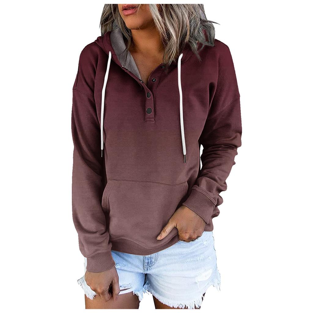 Fashion Women   And Winter Printed Long Sleeve Pullover Casual Tops