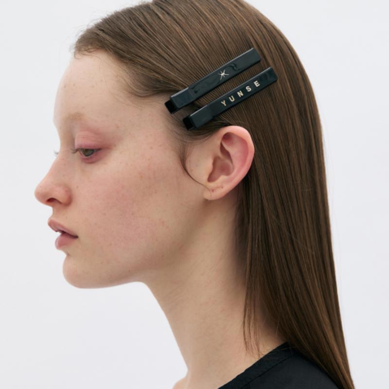 

YUNSE Hatch Hair Clip (Black) OS