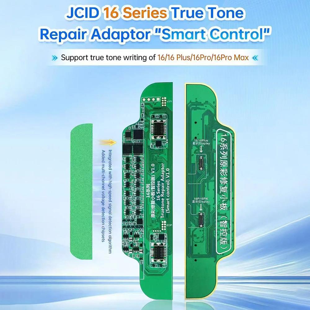 

For iPhone 16/16 Pro/16 Plus/16 Pro Max Original Color Repair Board Smart Control Version Used with JC V1SE/V1S Pro A