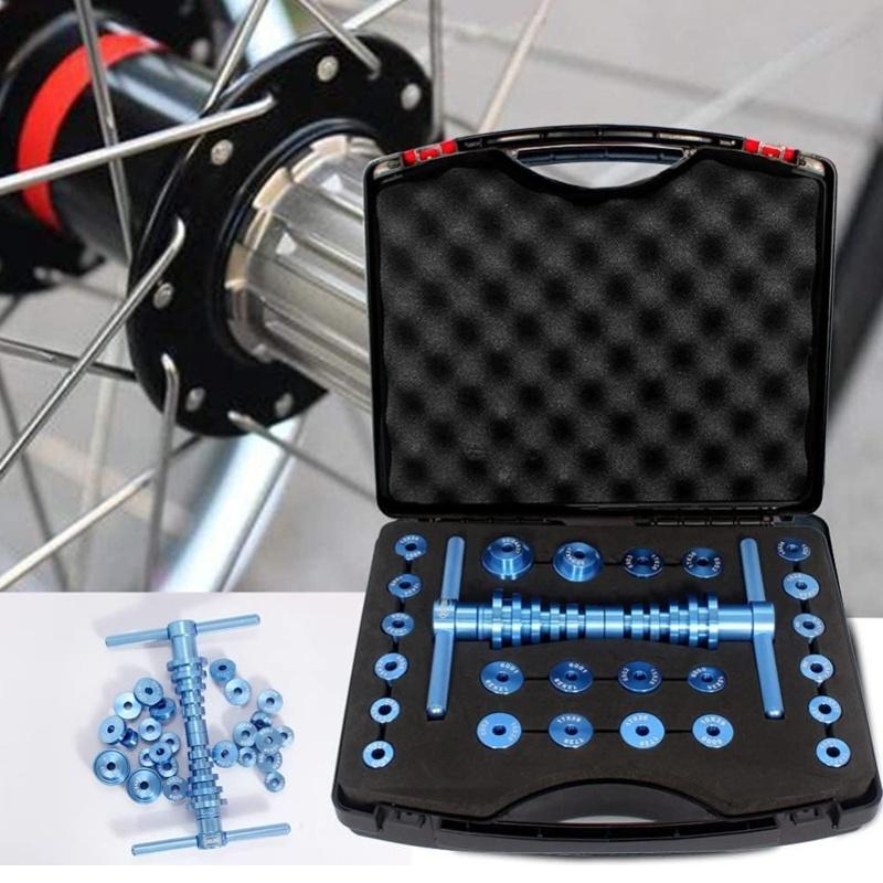 Zestaw do wciskania łożysk Piasta koła rowerowego Oś suportu Narzędzia instalacyjne i naprawcze Zestaw uniwersalny