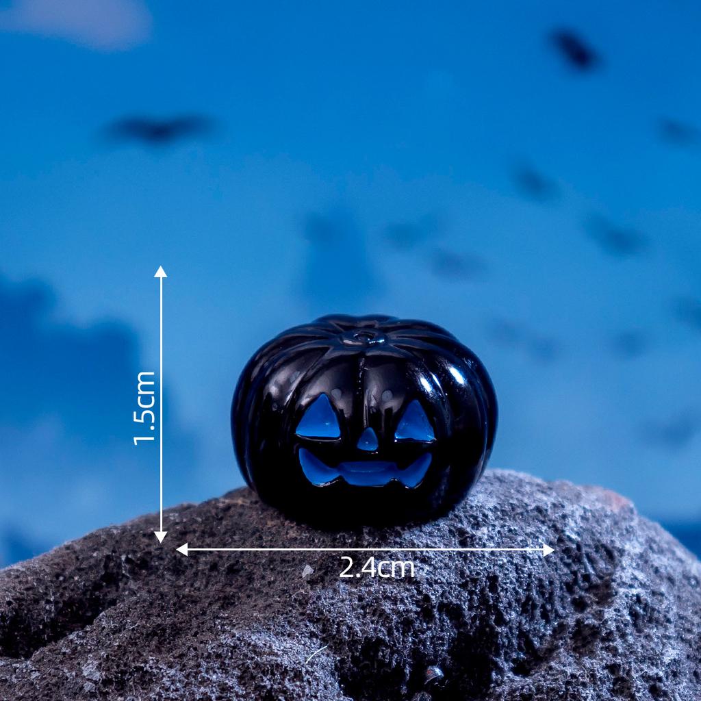 Car Center Console Decorative Ornaments Micro Landscape Creative Halloween Witch Ghost Pumpkin Mini Ornaments