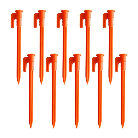 

Yousheng 10 шт. Колышек для палатки для кемпинга Сверхпрочный Многофункциональный Для улицы Сад Двор Патио Газон Брезент Навес Ветрозащитный Земляной шип Колышек для палатки 10pcs