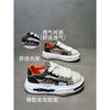 Shell head color dad shoes new comfortable breathable mesh dissolving bottom casual dl