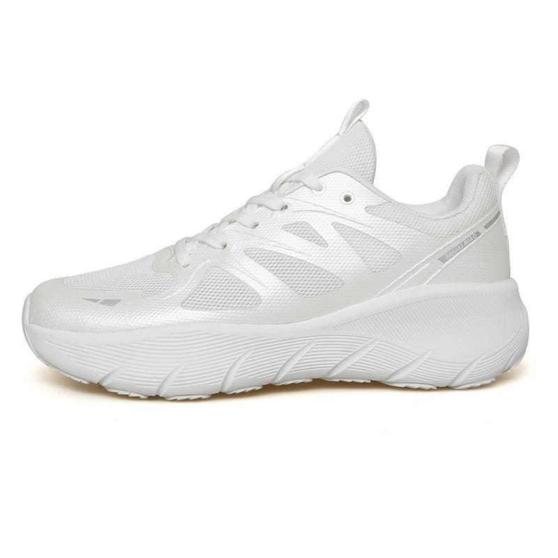 Sneakers high elastic shock absorber running jumping exercise couple casual shoes trendy shoes