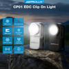 EDC Flashlight High Lumen Rechargeable Zinc Alloy Waterproof Portable Outdoor Survival Gear