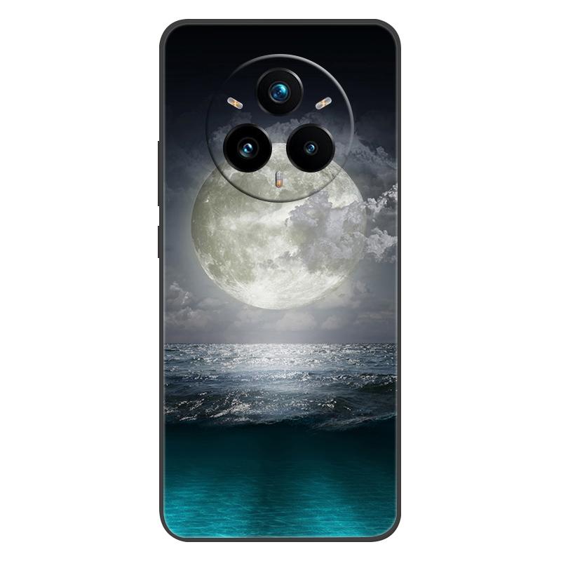 For Realme 14 Pro Plus Case Black Silicone TPU Soft Phone Cover for Realme 14 Pro Plus 14pro+ Protective Back Shells Shockproof