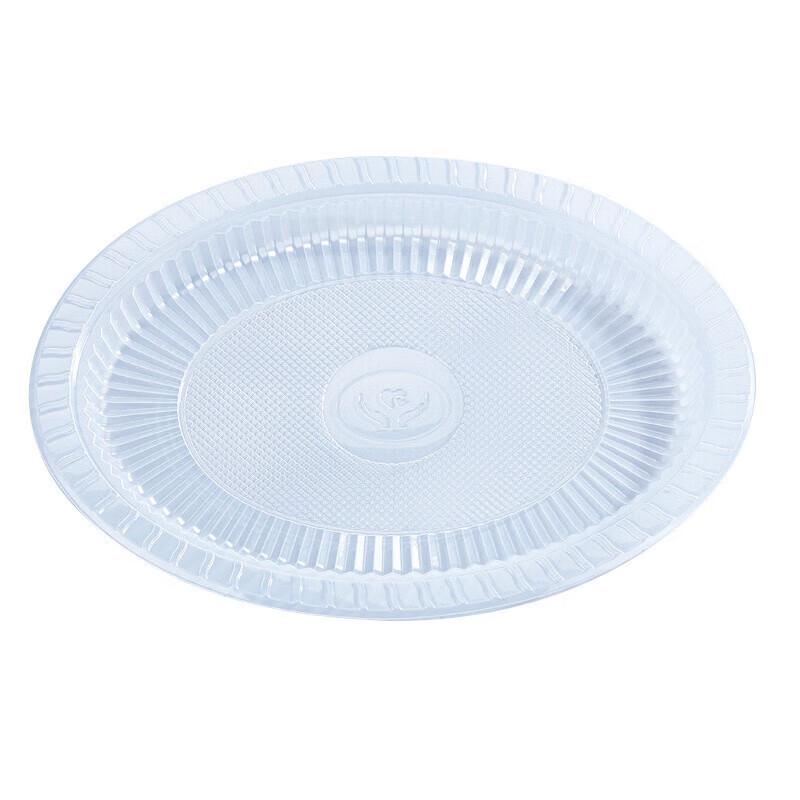 Наньцзяо 11-дюймовые одноразовые круглые пластиковые тарелки