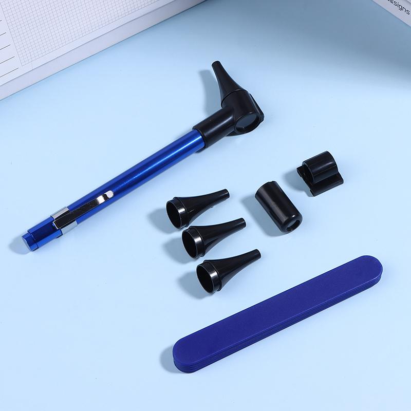Mini Zestaw Diagnostyczny Otoskop Specula Soczewka Latarka LED Instrument Diagnostyczny Pielęgniarka Student Lekarze Narzędzie do Pielęgnacji Uszu