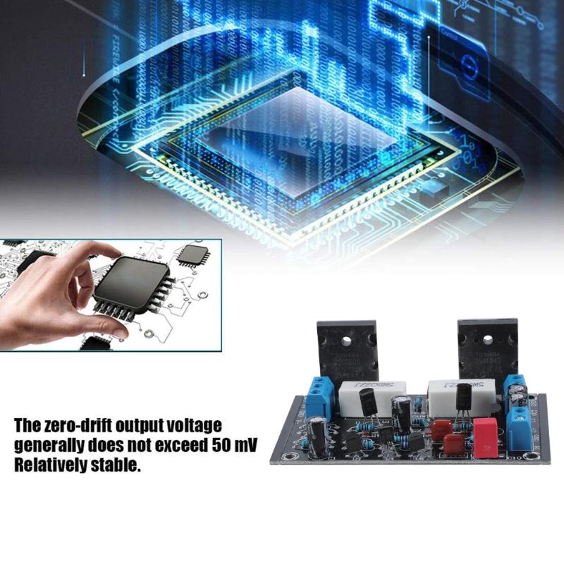 Hochwertige 100W Mono-Kanal Leistungsverstärkerplatine mit 2SC5200 und 2SA1943 Transistoren für Audiophile und DIY-Enthusiasten