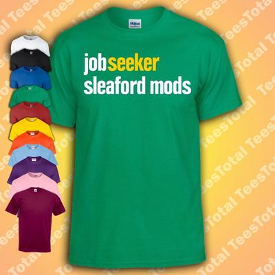 T-shirt Sleaford Mods in cerca di lavoro | Punk | Band | Musica |