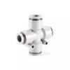 Yadake Pneumatic Tube Reducing Tee Connect Fitting PEG 6/8/10/12-4-6-8-10