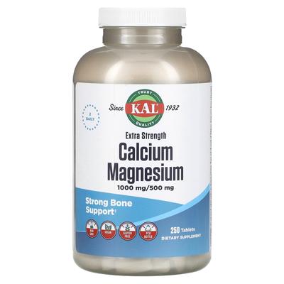 Calcium Magnesium, High Strength, 250 Tablets