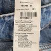 MSGM Made In Italy Wide Denim Pants 38 Blue Jeans Women Used
