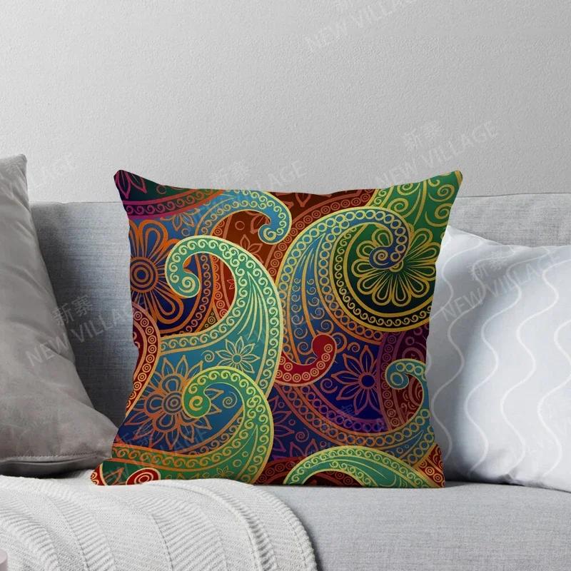 Decorazioni per la Casa Autunnali Copricuscino Decorativo per Soggiorno Autunnale Copricuscino Boho per Divano Marocco X