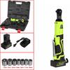 26V 160NM Torque 3/8 Cordless Electric Ratchet Wrench Tool Set Impact Wrench Power Tool Rechargeable Battery Scaffolding