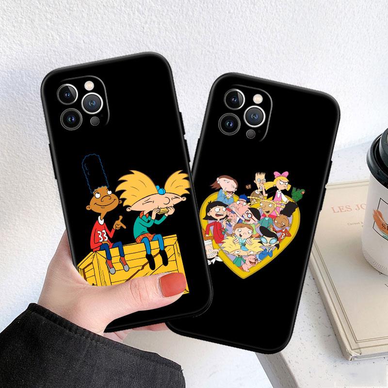 CJ94 S-Special Hey Arnold Soft Shell Phone Case for Xiaomi Poco C40 C50 C51 C55 C65 C71 C75 F3 F5 F6 F7 M2 M3 Pro Ultra