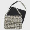 SIO Reversible Shoulder Bag _ Long Black Leopard & Black