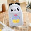 Plush Cartoon Hot Water Bottle with Inflatable Liner - Washable Hand Warmer for Girls