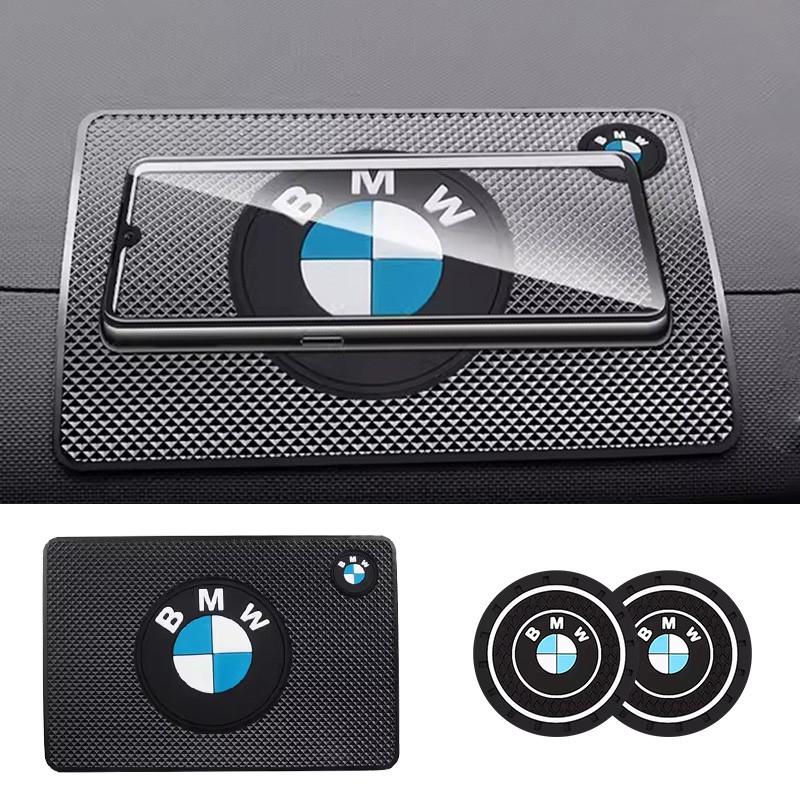 FA5PVC Silicone Car Dashboard Non-Slip Mat Anti-Slip Water Cup Pad For BMW E60 E70 E82 E88 E90 E92 F01 F10 F30 G01 G21 1 3 5 Series
