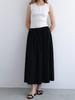 Out Maxi Full Skirt Black