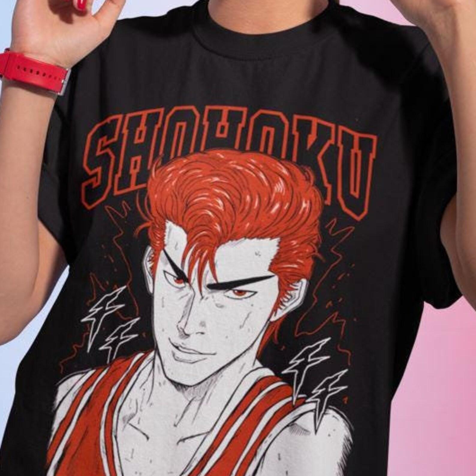 T-Shirt, Sport 90s Anime Lovers, basketball Anime T-Shirt, Otaku Ropa, Graphic Anime Unisex Shirt S