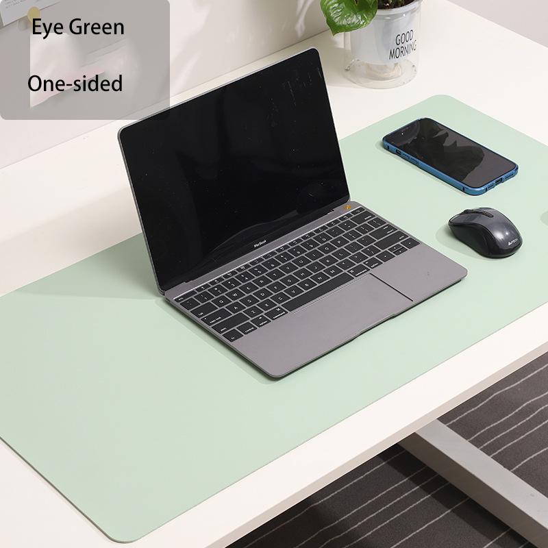 Candy Colors Portable Large Mouse Pad Gamer Waterproof Non-slip PU Leather Suede Desk Mat Computer Mousepad Keyboard Table Mats