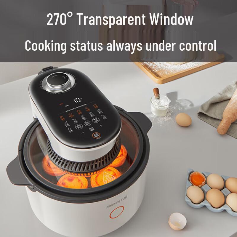 Joyoung KL70-V1Pro 7L Smart Visible Air Fryer CN plug (adapter included)