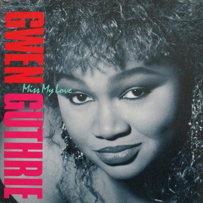 12inch Record GWEN GUTHRIE - Miss My Love 021586 Reprise Records 1990 US Dance & Electronica Used