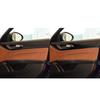 Carbon Fiber Car Accessories Door Panel Decorative Modified Interior Trim Cover Soft Sticker For Alfa Romeo Giulia 2017-