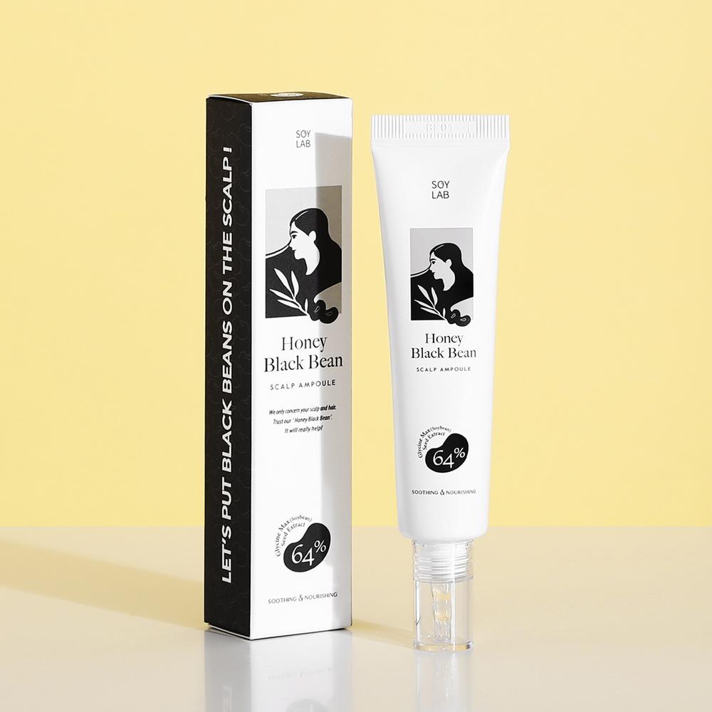 Total 5) Soy Lab Honey Black Bean Scalp Ampoule Hair Loss Ampoule Apply Hair Tonic Hair Loss Scalp Nutrient, 40ml, 5 pcs.