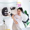 Long Husky Plush Toys Cartoon Sleeping Cushion Dolls Stuffed Soft Animal Dog Pillow for Children Girls Gifts