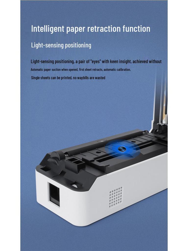 Youku TDL407H Portable Wireless Bluetooth 4" Thermal Label Printer