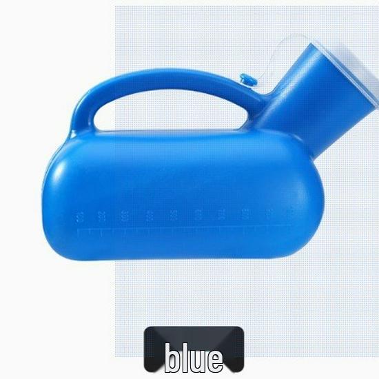 Men's Hospital Urinal with Lid and Tube for Elderly and Bedridden Use