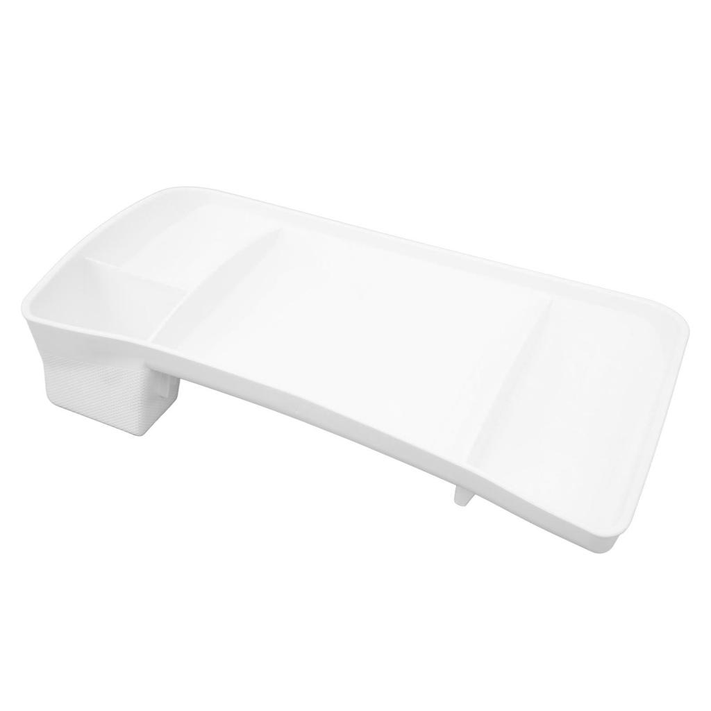 Stauraumschale hinter dem Bildschirm TPE Armaturenbrett Versteckte Schale Mittelkonsolen-Organizer Taschentuchhalter Ersatz für Tesla Modell