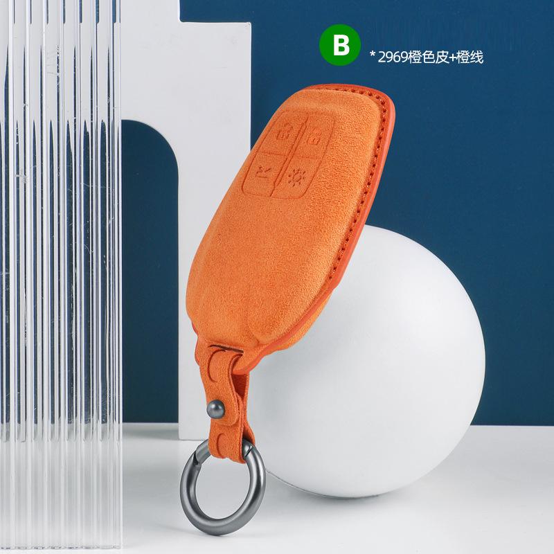 Car Key Case Cover Shell Fob for Ferrari 488 Roma SF90 F8 Protofino 812 458 F430 4 Buttons Car Remote Keychain Accessories JG9