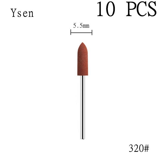 6 шт./компл. резиновая силиконовая дрель для ногтей — фото 15