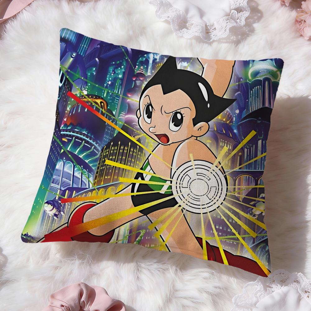 classic anime a-Astro Boy Cushion Cover Premium Comfort Reversible Pillow Cove -Two in One Design for Any Room & Car Interior