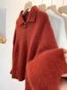 New Autumn/Winter Women's Pure Wool Polo Collar Sweater: Cozy, Thick Knitwear with a Touch of Chinese Style Elegance
