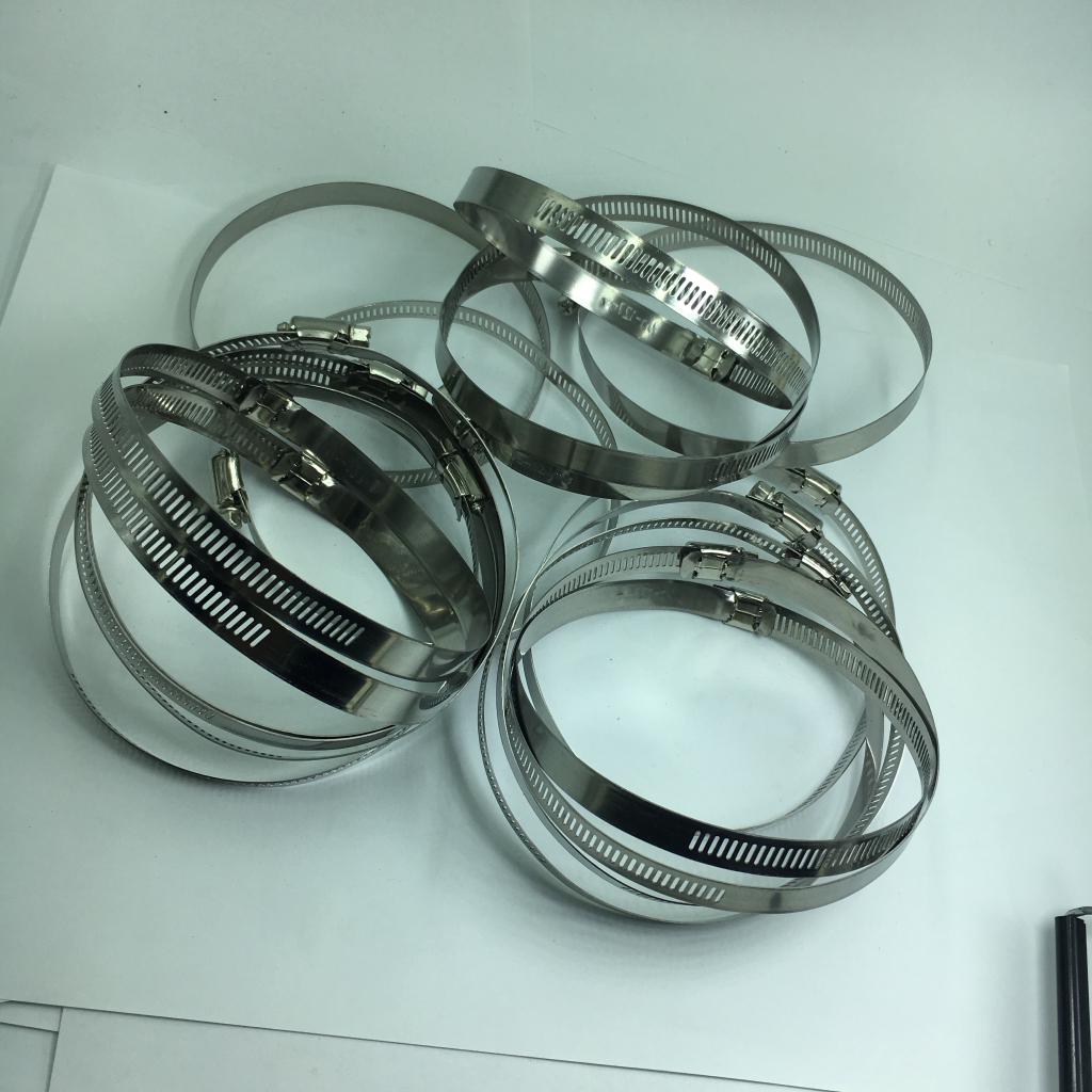 50 Pieces Stainless Steel Hose Clamp Jubilee Clamps Tool Kit uygun