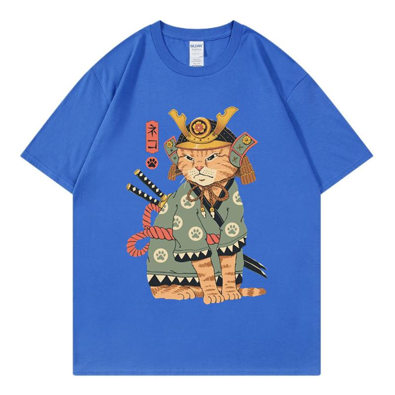 Unisexs Tshirt Summer Korean Edition New Pure Cotton Simple Cartoon Print Round Neck Short Sleeve Popular Casual Short Sl