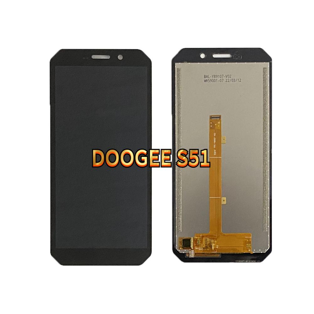 Полный комплект ЖК-экрана и тачскрина для DOOGEE S51