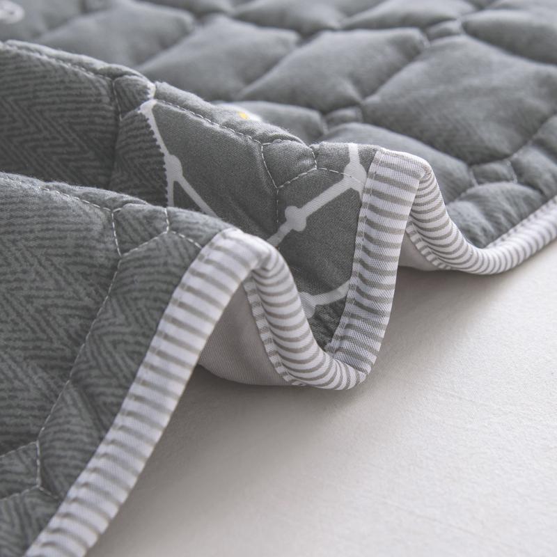 120/150/180 cm Jednostranný prošívaný dlouhý povlak na polštář Kreslený tištěný krásný dekorativní tělový povlak na polštář pro domácí hotel