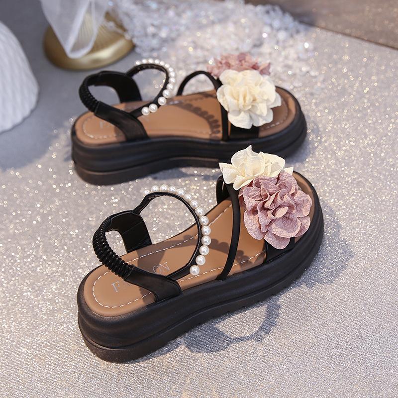 

Наступая на дерьмо, фея, ветер, сандалии женские 2025 новые летние носить с юбками универсальные крутые тапочки 40 чёрный