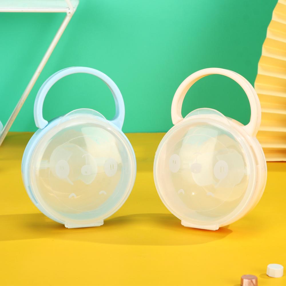 Durable Portable Dust-proof Infant Supplies Baby Pacifier Box Soother Container Nipple Storage Case